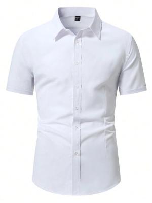 White Short Sleeved Blouses(School Life)-Xl Adult